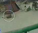 vidéo accident manege ecrouler