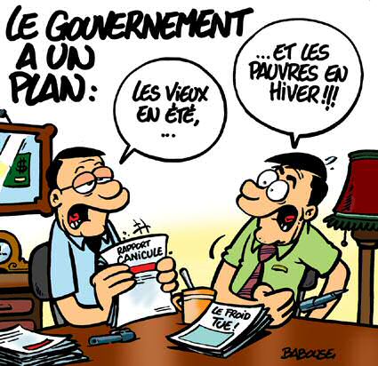 dessin le gouvernement a un plan vieux ete pauvres hiver Babouse