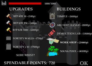 jeux flash defend the castle defendre defendez le chateau defense tower boutique shop