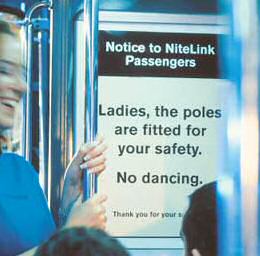 image affiche publicité bus dublin humour insolite 