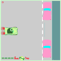 jeu flash pepère voitures créneaux entrainement simulation