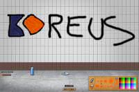 flash bombe peinture tag graffiti mur virtuel playdo humour insolite