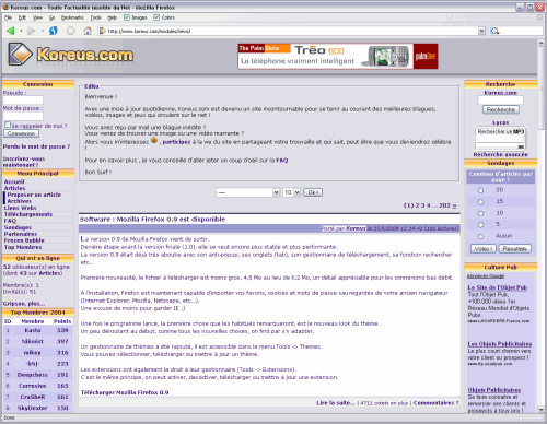 mozilla firefox 0.9 ghostzilla en couleur