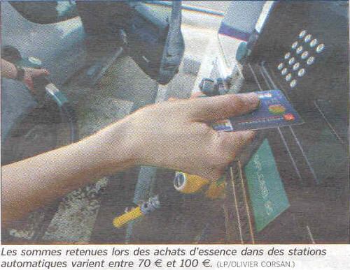 image arnaque carte banquaire bleue péroliers humour insolite