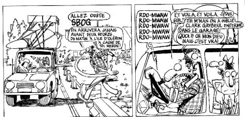 image bande dessinée édika les grandes vacances humour insolite