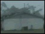 vidéo amateur ouragan tornade charley floride