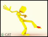 vidéo animation 3D cyril dance CAT