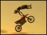 vidéo figures acrobatiques motocross chute