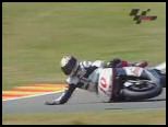 vidéo moto gp chute crash gamelle accident