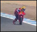 vidéo moto gp chute crash gamelle accident