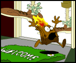 flash halloween the flaming bag of poo humour insolite