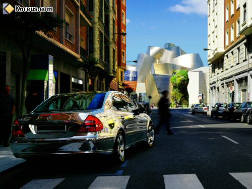 image voiture mercedes tuning riche humour insolite