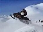 vidéo freestyle moto neige