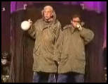 vidéo men in coats duo hommes manteaux comique sketch