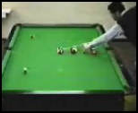 vidéo billard coup queue effet