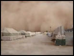 vidéo tempête de sable irak al asad 27 avril 2005